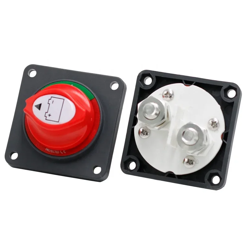 Battery Switch 12-48V Waterproof Heavy Duty Battery Power Cut Master Switch Disconnect Isolator for Car Vehicle RV