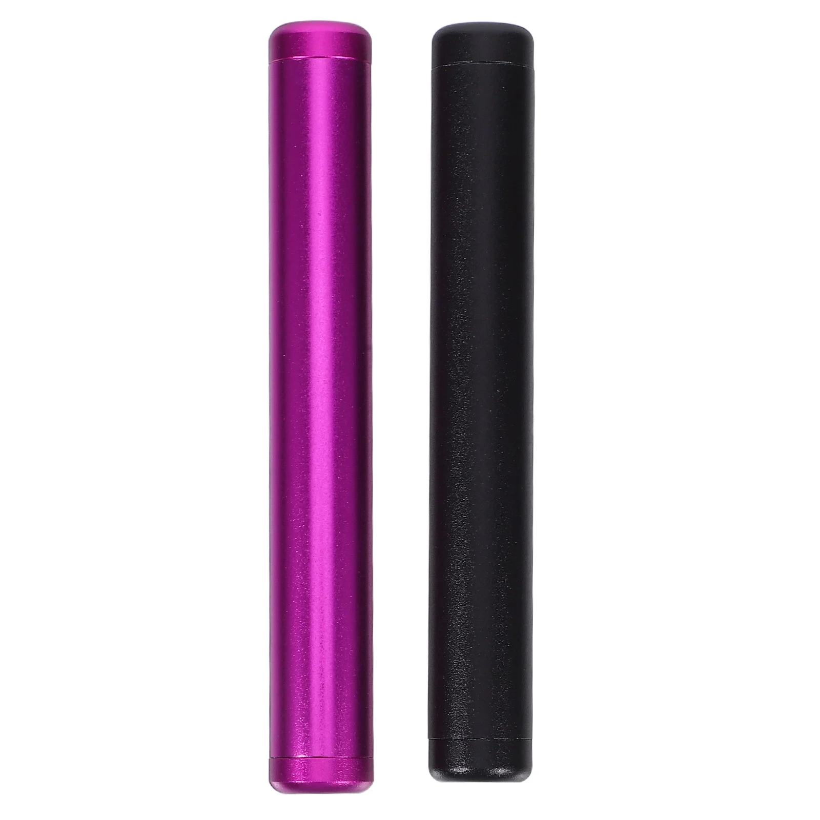 2pcs Aluminum Alloy Storage Tube Waterproof Hidden Money Container For Cash Coins Portable Safe Can Bedroom Travel Use