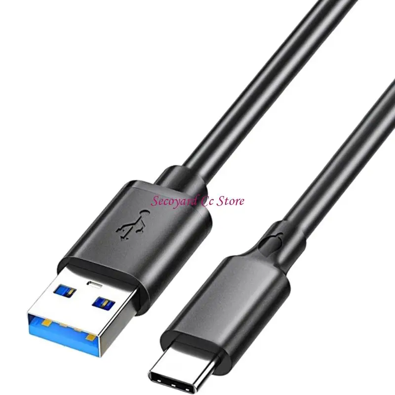 N3UC 25/50/100cm Short Cable 5Gbps USB3.0 to Type C Fast Charging Cable Elbow Portable