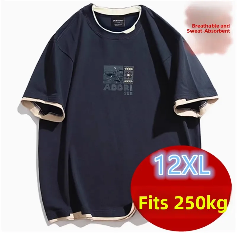

Extra Large plus Size Men's ort Sve T-irt 500 Pou 300 Extra Large a Belly f Sve T-irt plus Size Obesi Bod...