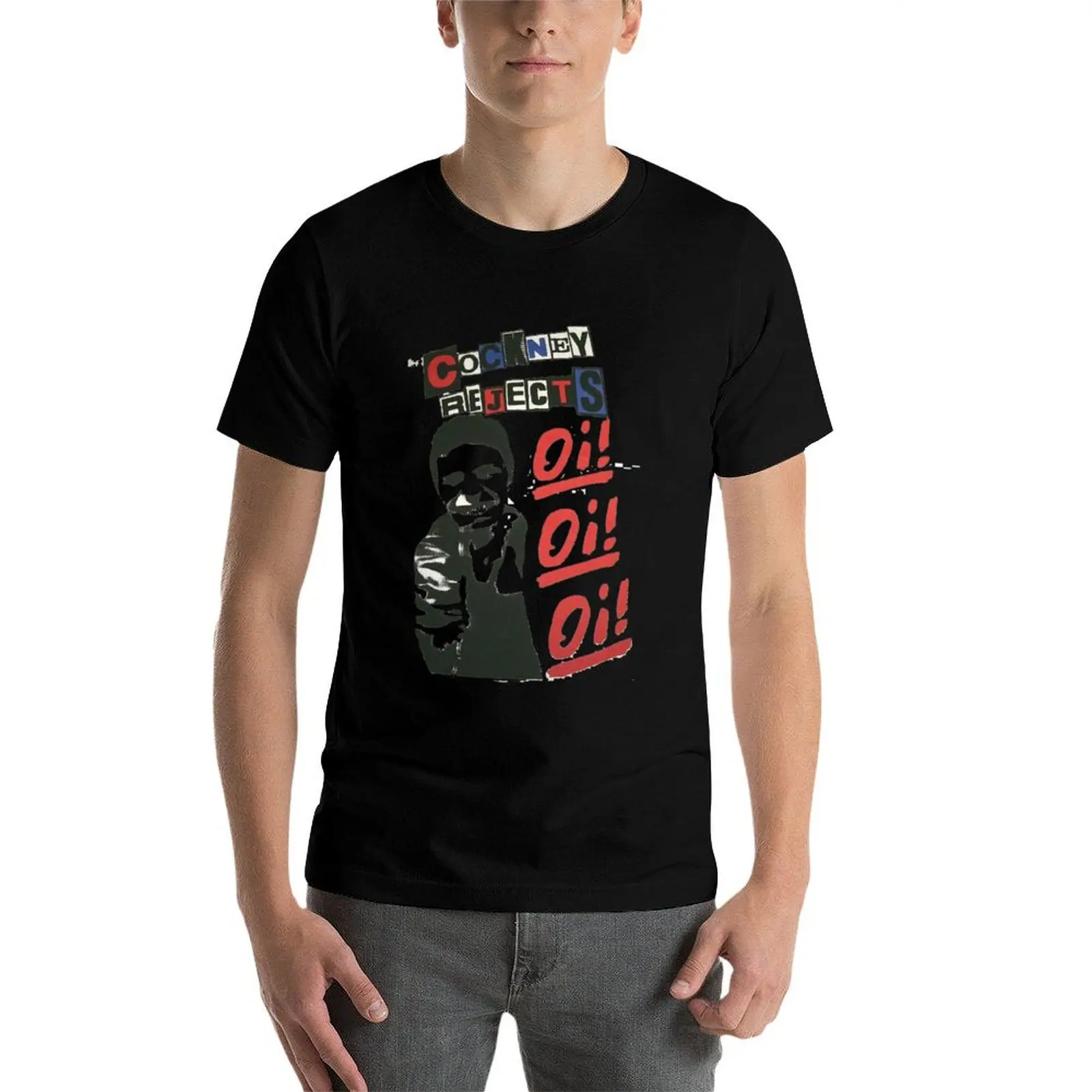 COCKNEY REJECTS T-Shirt tees boys animal print blacks mens shirts graphic tee