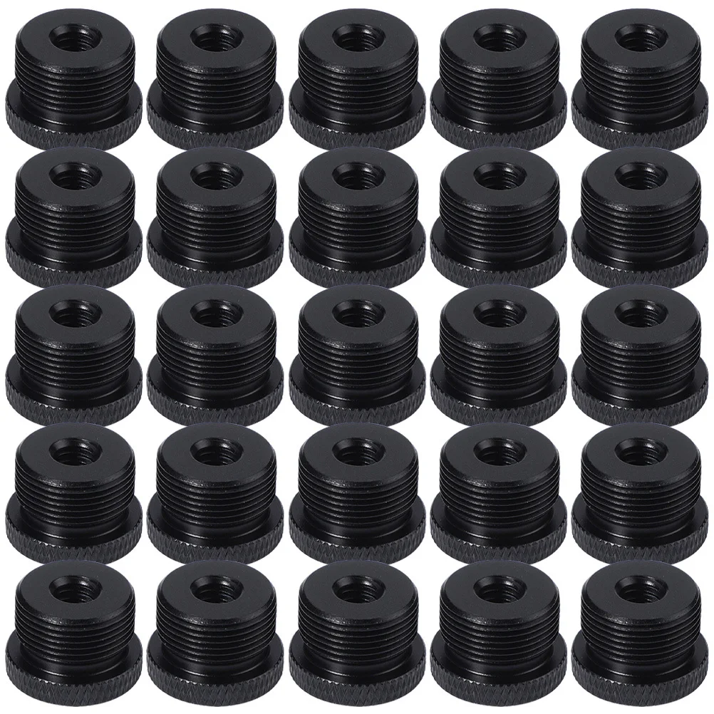 30pcs Microphone Stand Adapter 3/8 Female To 5/8 Male Mic Thread Adapter For Mic Boom Stand Screw Conversion Connector