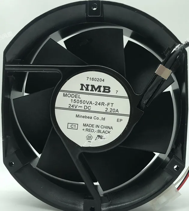 

15050VA-24R-FT DC 24V 2.20A ORIGINAL FAN 17251 172*150*51MM Server Industrial High Speed Cooling Fan