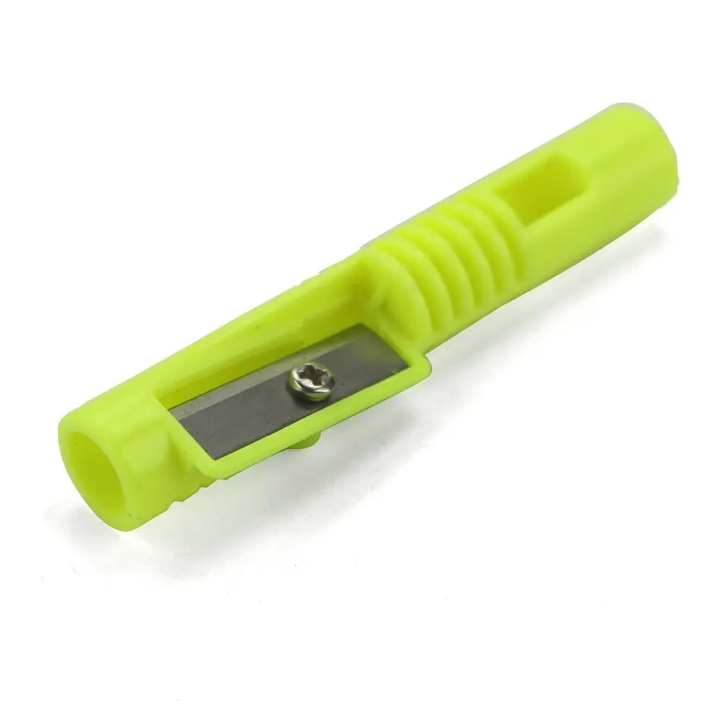 Single Hole Pencil Sharpener Simple Portable Eyebrow Pencil Sharpener Classical Plastic Makeup Pen Sharpener Learning Tools