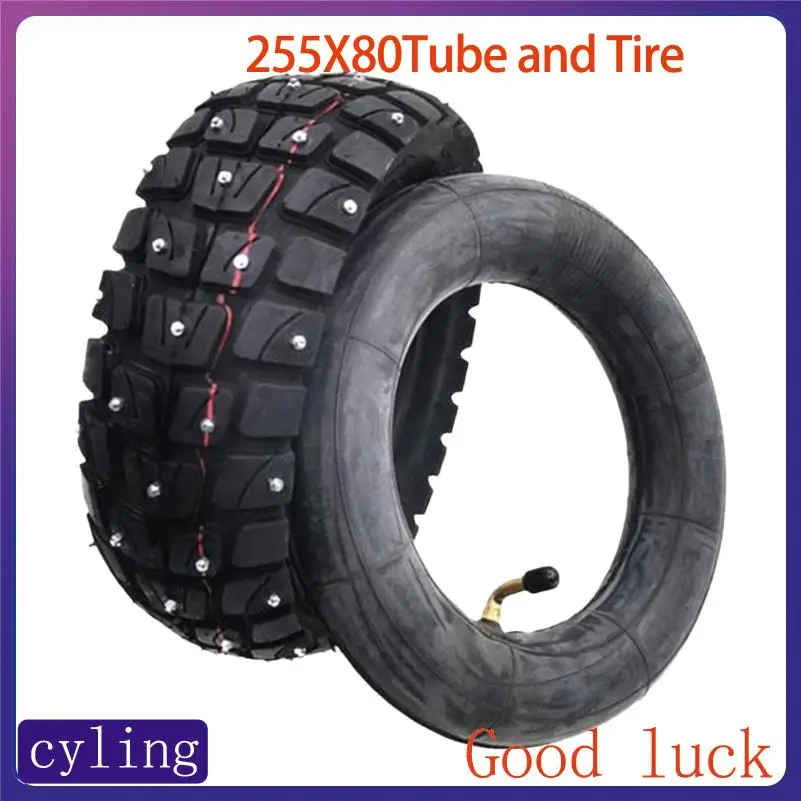 Cross Country Winter Tire for 10-Inch Scooters Like Speedual Grace 10 Zero - 10x3 Inch Size