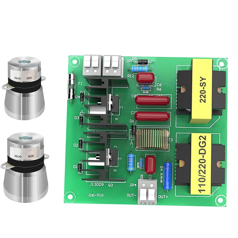 

Ultrasonic Cleaner Driver Circuit Board 150W+2X40khz 50W Vibration Head For Car Washer Cleaning Machine