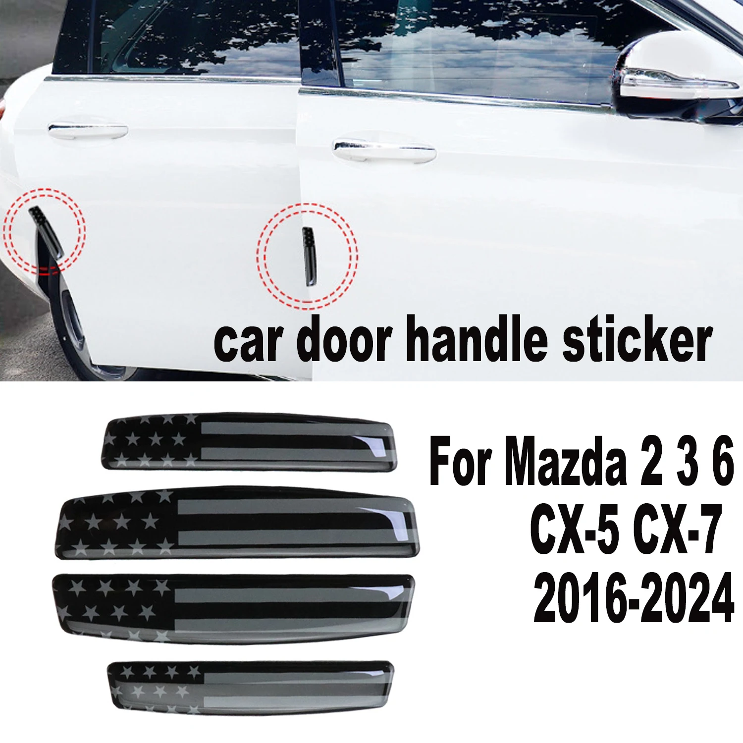 

Car Door Anti-collision Strip Edge Guards Trim For Mazda 2 3 6 cx5 CX-7 CX-8 2016 2017 2018 2019 2020 2021-2025 Auto Accessories