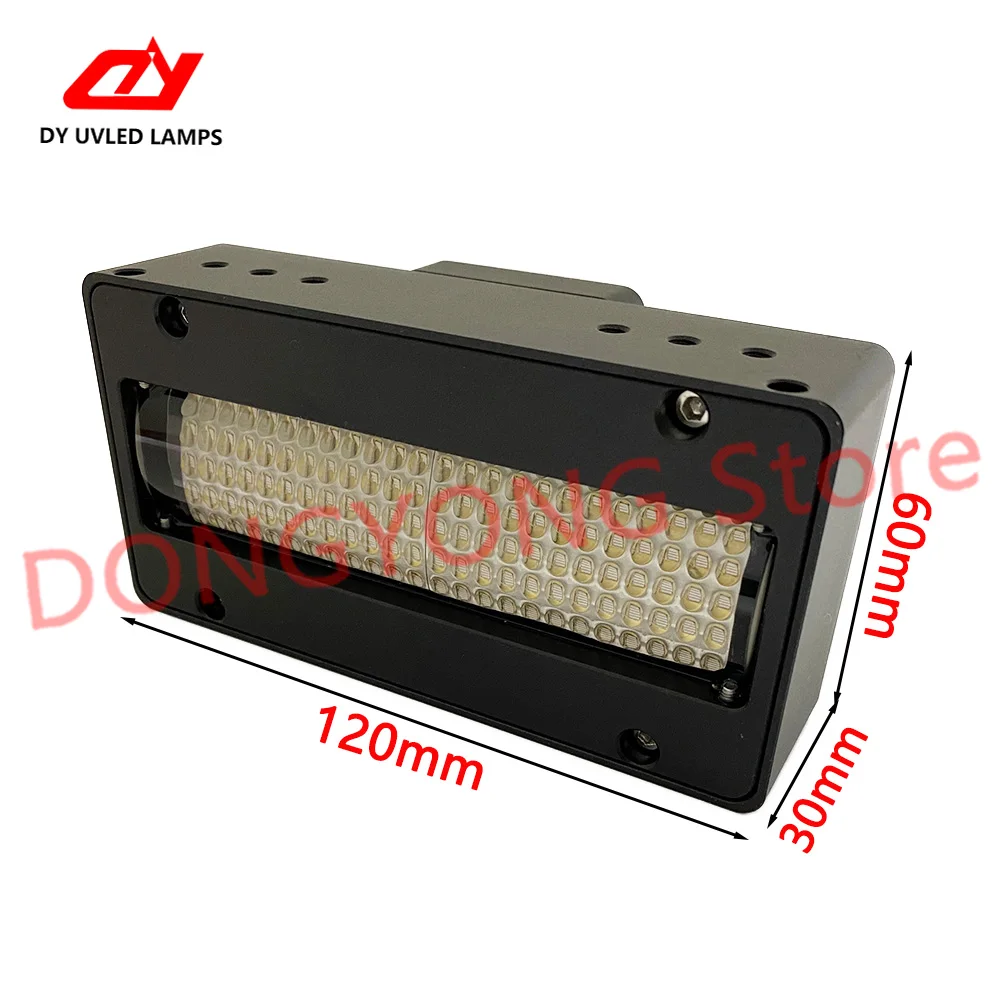 ndustrial Grade High Efficiency W10025 Water-Cooled LED Curing Lamp, Stable Heat Dissipation Fast Pre-Curing for Epson I3200/Ric