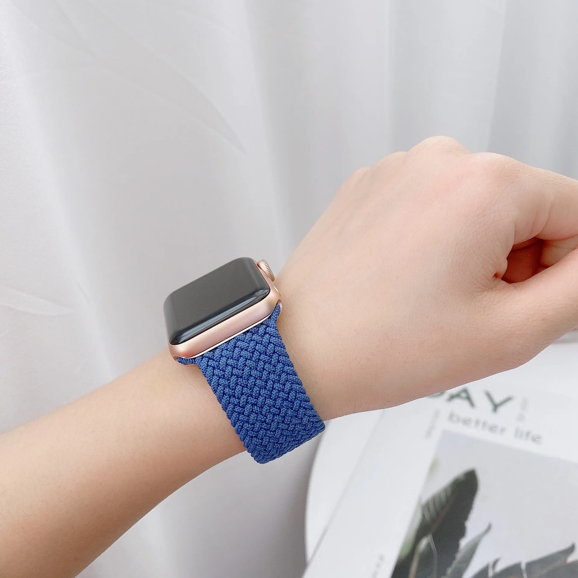 Braided Solo Loop Strap for Apple Watch Ultra 4 2 3 Bands 44mm 40mm 45mm 49mm 46mm Bracelet Correa iWatch Series SE 8 9 10 11 12