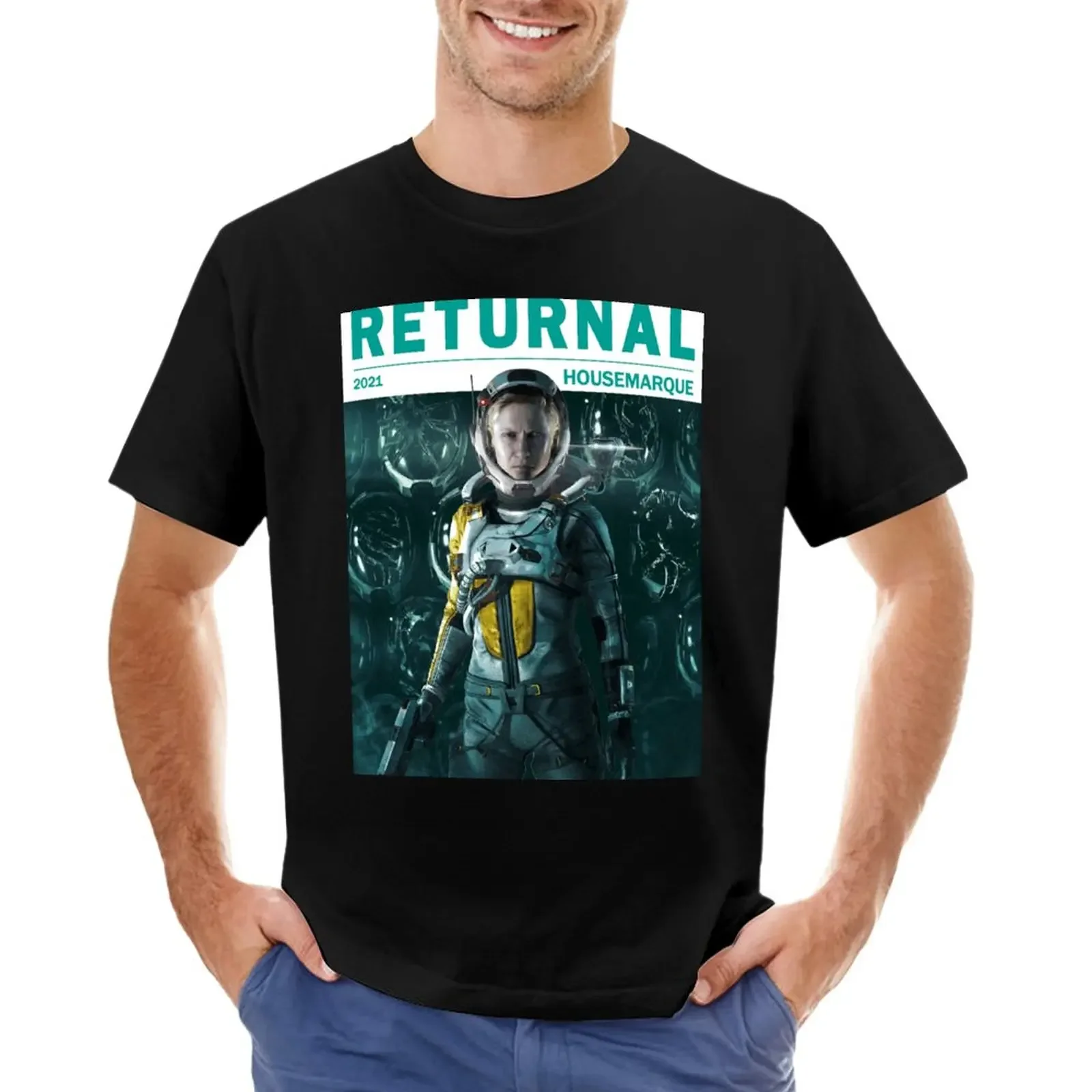 Returnal (PS5, 2021) T-Shirt aesthetic clothes blacks oversizeds quick drying t shirts for men pack