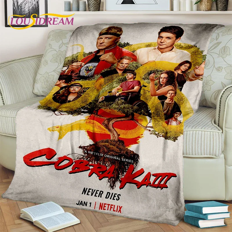 

Classics TV Cobra Kai Amanda Karate Blanket,Soft Throw Blanket for Home Bedroom Bed Sofa Picnic Travel Office Cover Blanket Kids