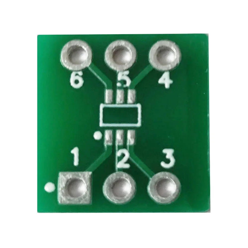 10pcs SC-70 SOT23-6 SOT23-5 Adapter Board Converter Plate Pinboard Patch SMD to DIP 0.5mm 0.65mm Spacing Transfer Board