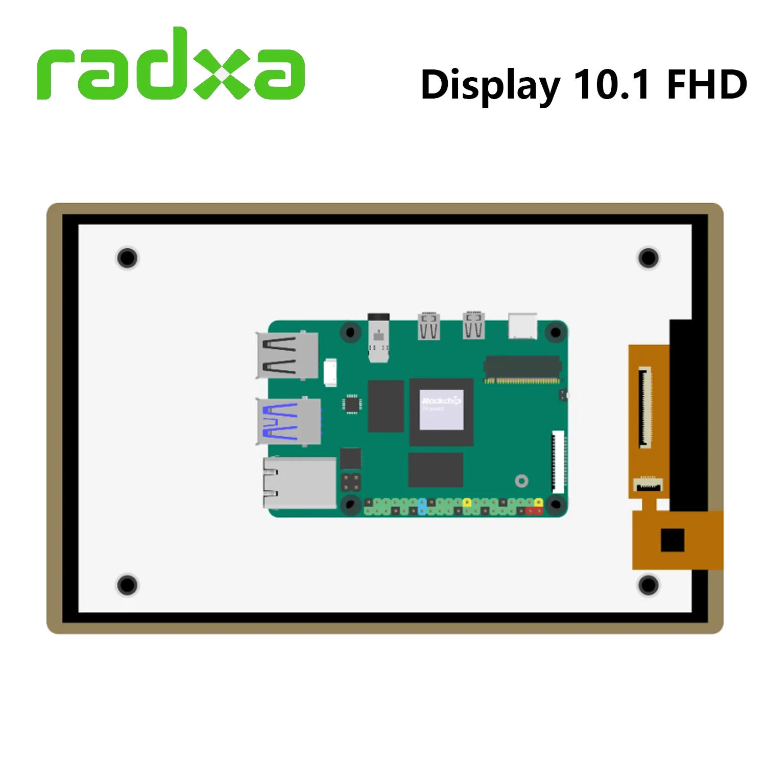 Imagem -04 - Radxa-painel Capacitivo do Tela Táctil 10.1 Fhd 1200x1920 10 Pontos