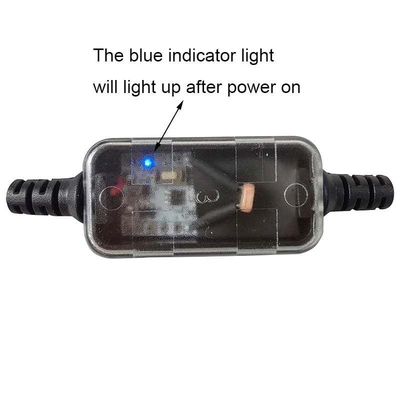 El sensor de luz DC3.7V-24V 5A se convierte automáticamente encendido/apagado, interruptor inteligente del sensor de luz interior, cable USB, sensor de alta potencia