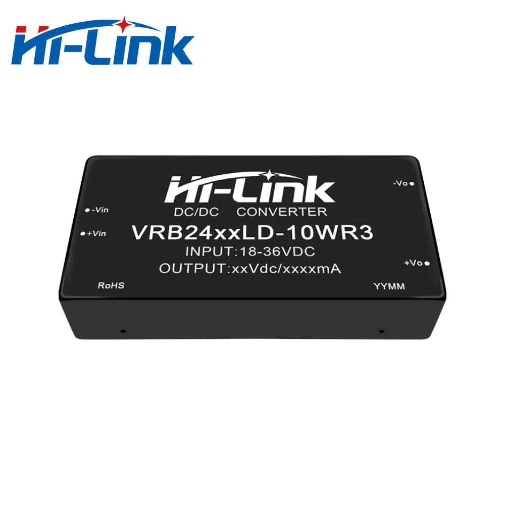 Hilink 18-36V input 5V/12V/15V/24V output DC DC Step Down Power Supply Module VRB2405LD-10WR3 VRB2412LD-10WR3 DC DC Converter