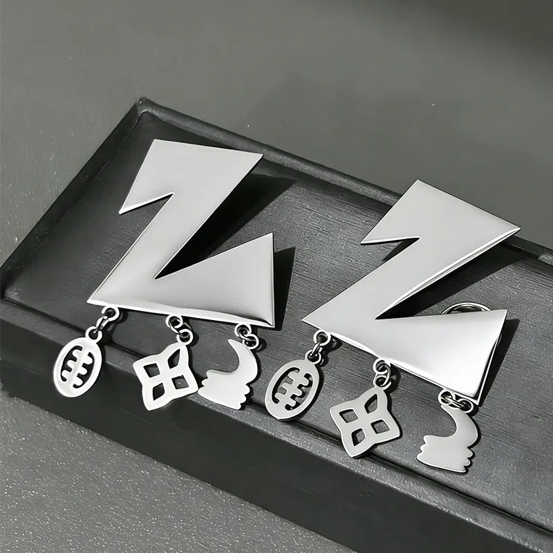 

Брошь с индивидуальным логотипом, персонализированная брошь с логотипом компании для сотрудников, с подвеской, металлический значок из нержавеющей стали, поддержка дизайна по чертежам