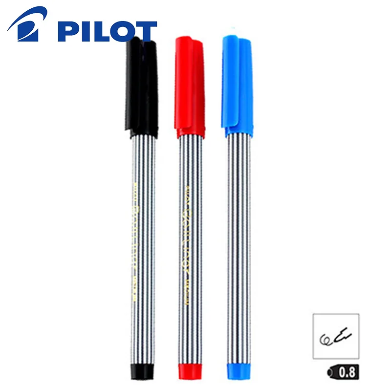 

9 Pcs/Lot PILOT Gel Pens BL-5M Striped Ballpoint Pen 0.8MM Office Business Signature Pen School Supplies Japanese Stationery