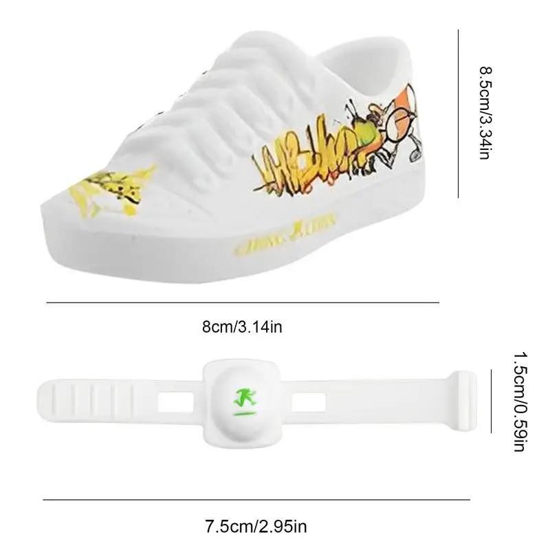 Materiale in Silicone di alta qualità Mini scarpe da Skateboard Mini Sneakers scarpe da dito ginocchiere scarpe da bambola giocattoli regalo per bambini