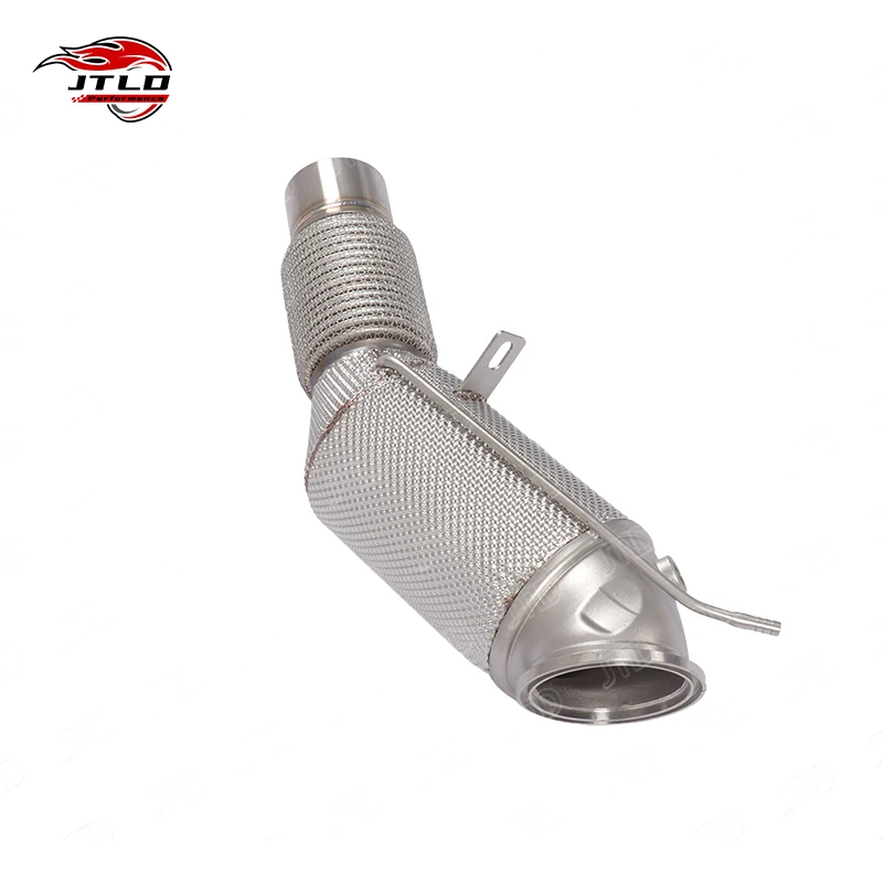For BMW 3 Series G20 B48 2.0L OPF Engine - Stainless Steel High Flow Downpipe With Catalyst & Adapter Sleeve, OEM Ball Joint Fit