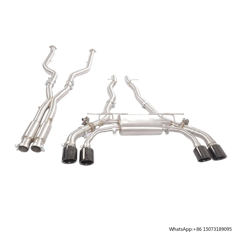 

Для M5 G90 4,4T выхлопная труба из нержавеющей стали, задняя секция, процесс волочения проволоки, задняя труба Catback