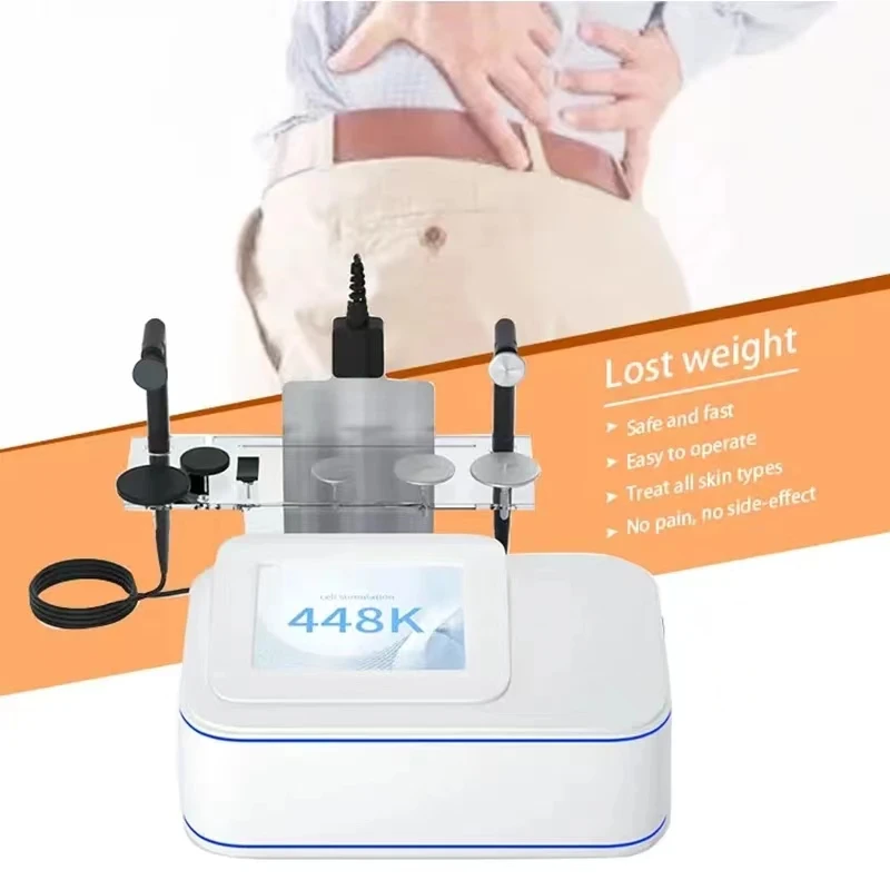 448khz Indiba RET CET Tecar Therapy Radiofrequency Physiotherapy Ablation Weight Loss Capacitive Electric Transfer RF Machine