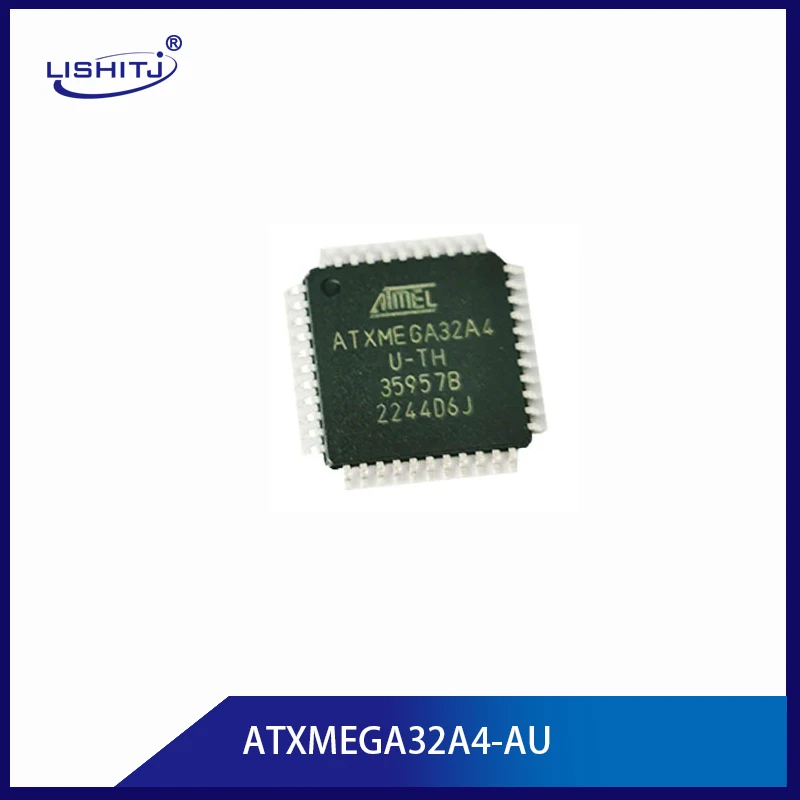 ATXMEGA32A4-AU  MICROCHIP  TQFP44 for 8/16 bit 32Kb 32MHz flash memory