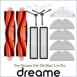 For Xiaomi Dreame D9 Dreame Bot L10 Pro Trouver Robot LDS Vacuum Finder Spare Parts Accessories Main Side Brush Mop Hepa Filter