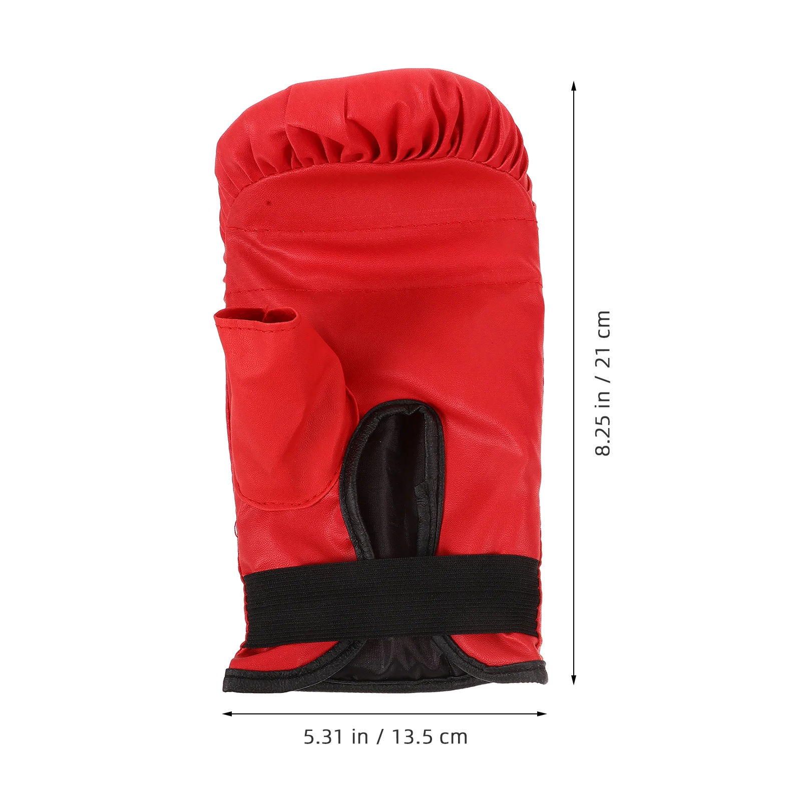 Boxing Gloves Red Polyurethane Foam Liner for Men Women Training Sparring Martial Arts Fitness Workouts Kickboxing