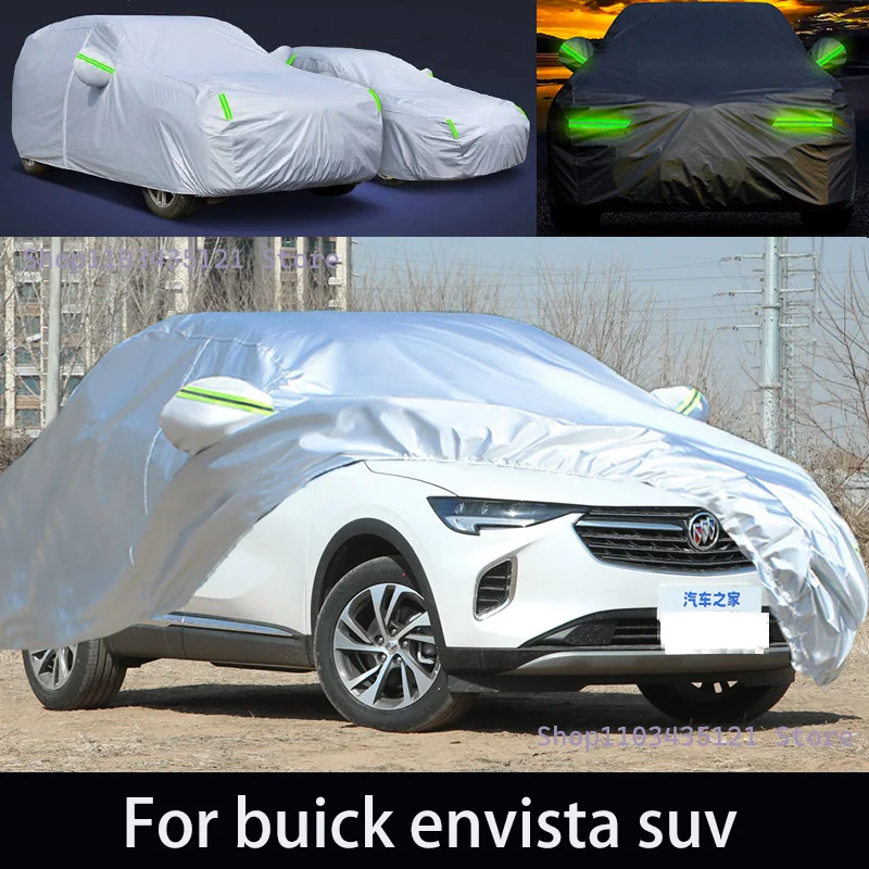 

For buick envista suv Outdoor Protection Full Car Covers Snow Cover Sunshade Waterproof Dustproof Exterior Car accessories