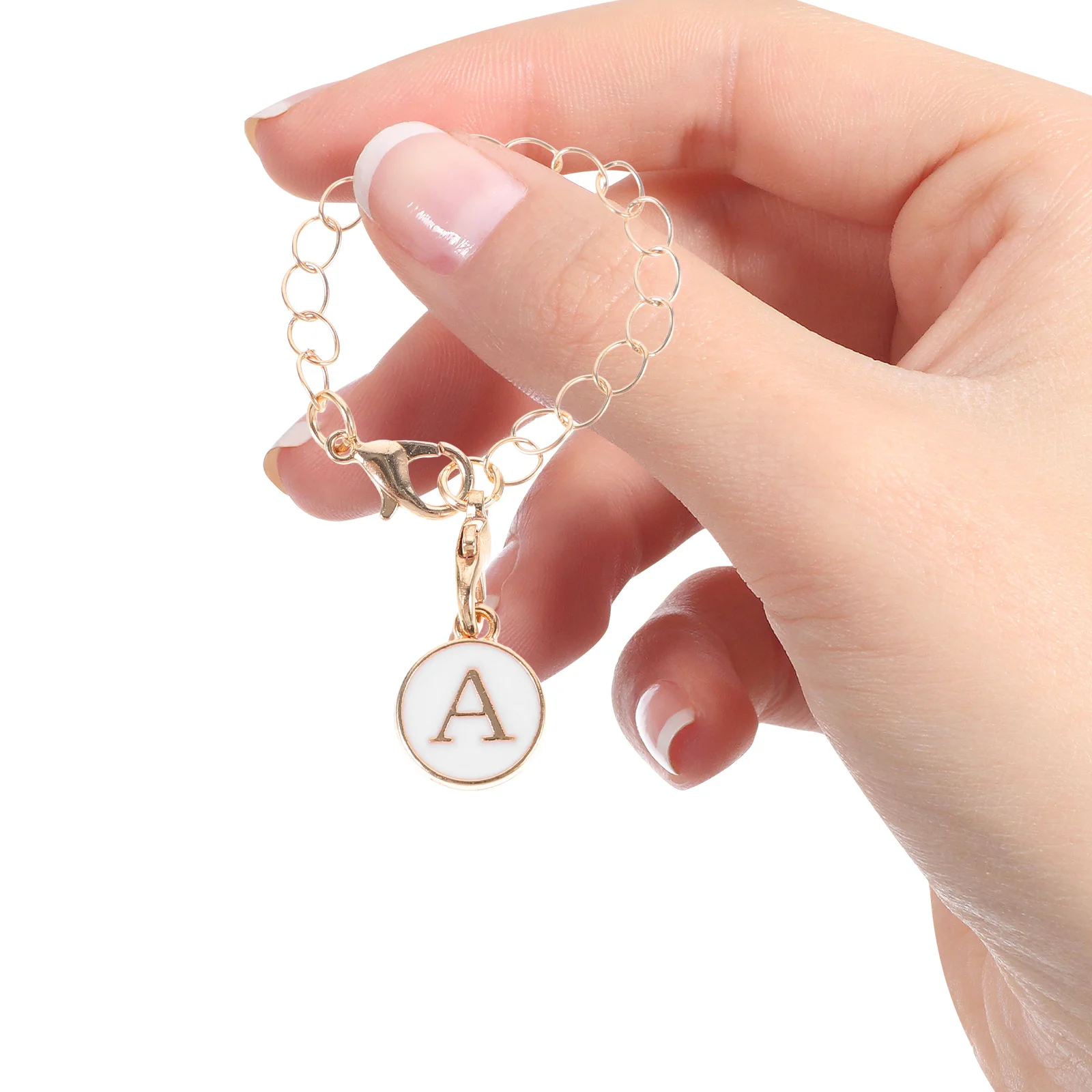 

2 шт. изысканные подвески в виде букв из сплава, подвеска-цепочка, многофункциональная бутылка, украшение для рюкзака, подвески в виде букв, цепочка для бутылки с водой