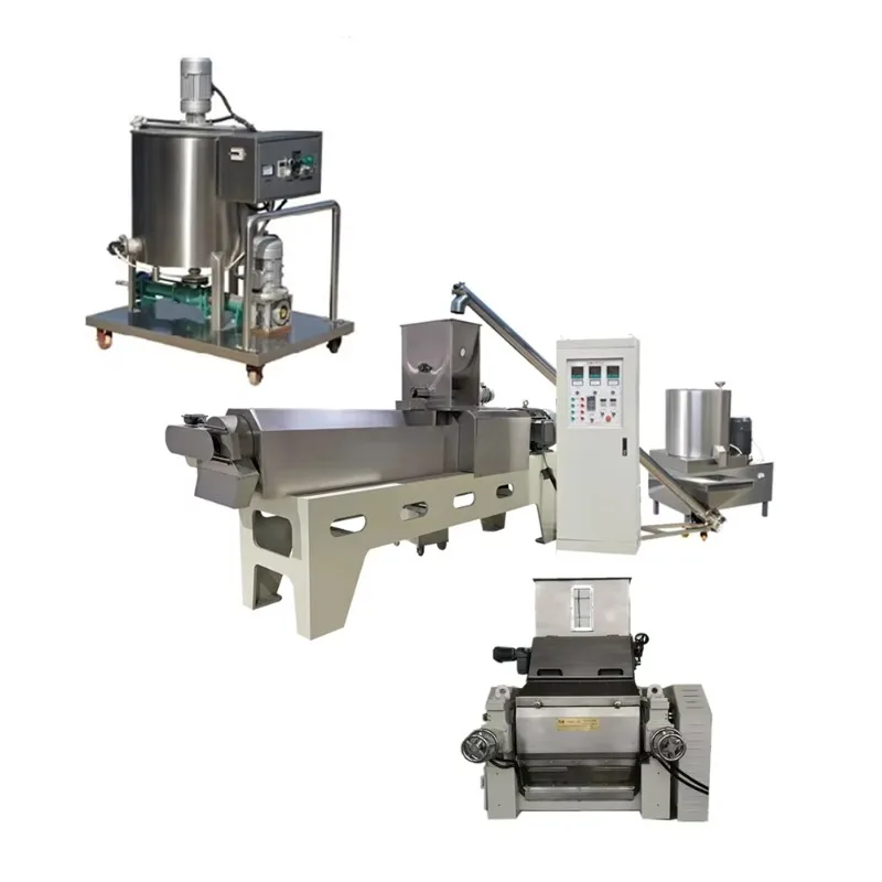 Custom Core Filling Finger Pillow Shape Snack Machine,Rice Filling Puff Food Processing Line Commercial Industrial Equipment
