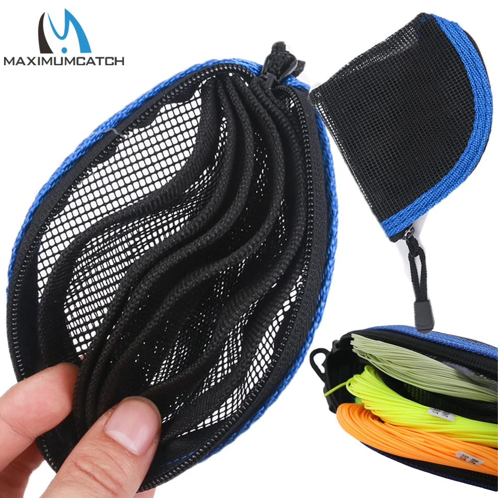 Maximumcatch Fly Fishing Line Storage Wallet Large Capacity Tackle Box Organizer for Leaders/Tippets/Backing