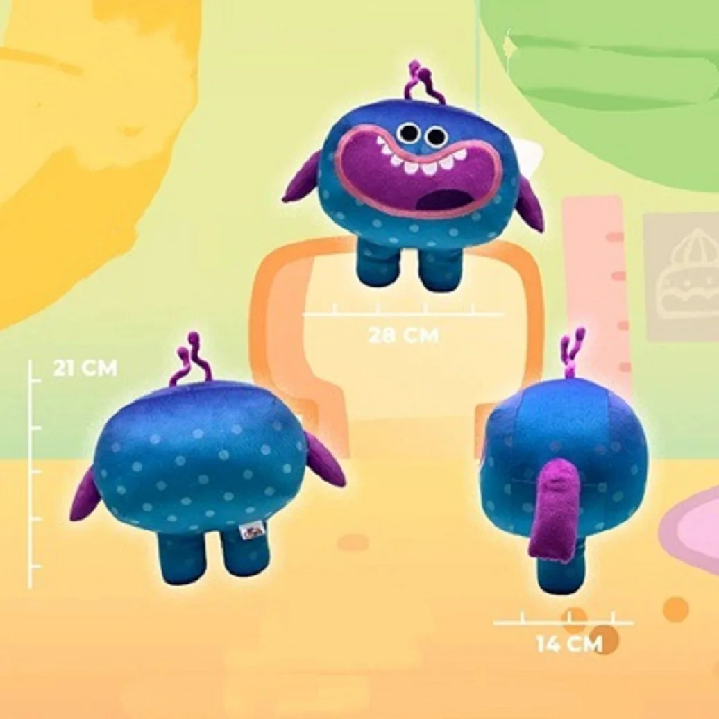 Nuovo Peluche Um e Khrum, Morbido e Carino, Regalo per Bambini e Adulti, Decorazione per Casa, Tavolo, Centrotavola per Feste, Halloween, Compleanno