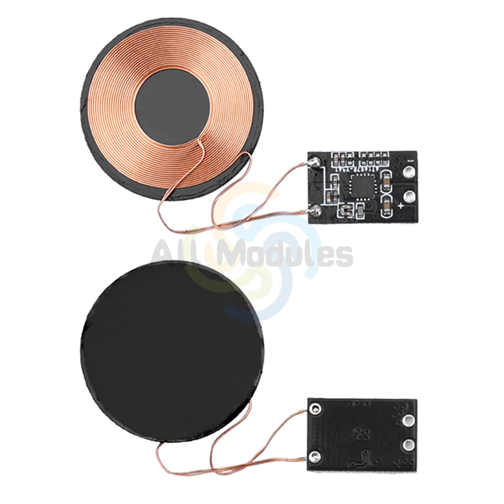 Lithium Battery Wireless Charging 3W/5W Wireless Charging Receiver Module Small Coil Wireless Charger Receiver Module Pcba Board