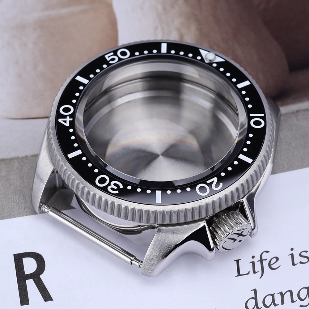 Picture 5: 38mm SKX013 Watch Case Accessories Sapphire Crystal For Seiko NH34 NH35 NH36 NH38 4R Movement 28.5mmDial 120Clicks Ceramic Bezel