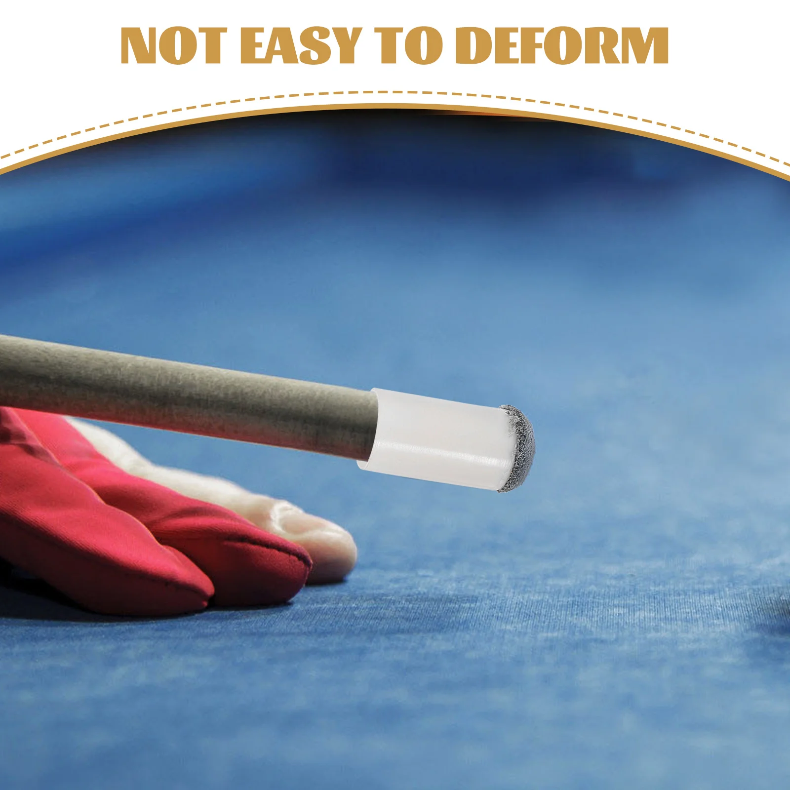 

50Pcs Billiard Cue Tip Protective Replacement Cue Stick Tips for Pool Game Accessories Billiard Tips