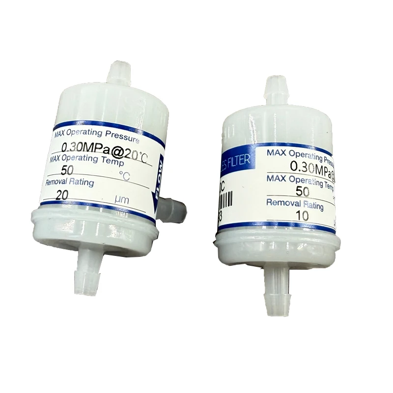 

Orignal LETOP 2 Pieces LJ3204 LJ3208 LJ520 Printer Parts 2 Ways And 3 Ways 10UM 20UM Ink Filter