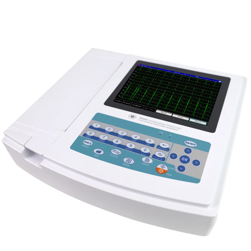 CONTEC ECG1200G wifi echocardiography electrocardiograph ecg machine