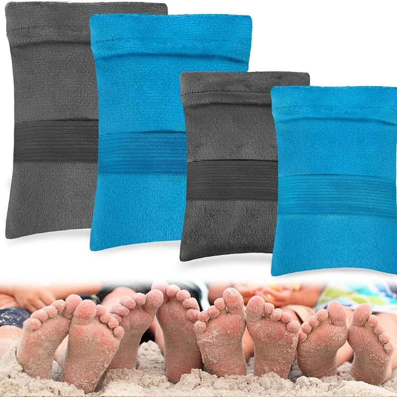 Sand Remover Beach Sand Bag Removal Powder Bag Sand Removal Brush Beach Vacation Camping Essentials