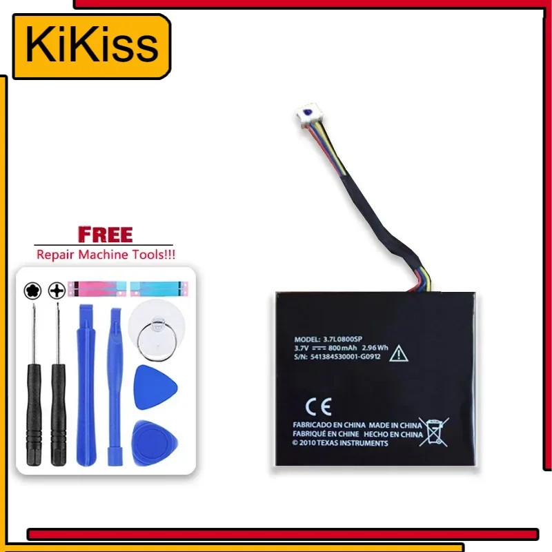 

Calculator Battery 3.7L0800SP 800mAh For Texas Instruments N2 AC 2L1 A For TI-Nspire CX Cas 541384530001-G0912 Series