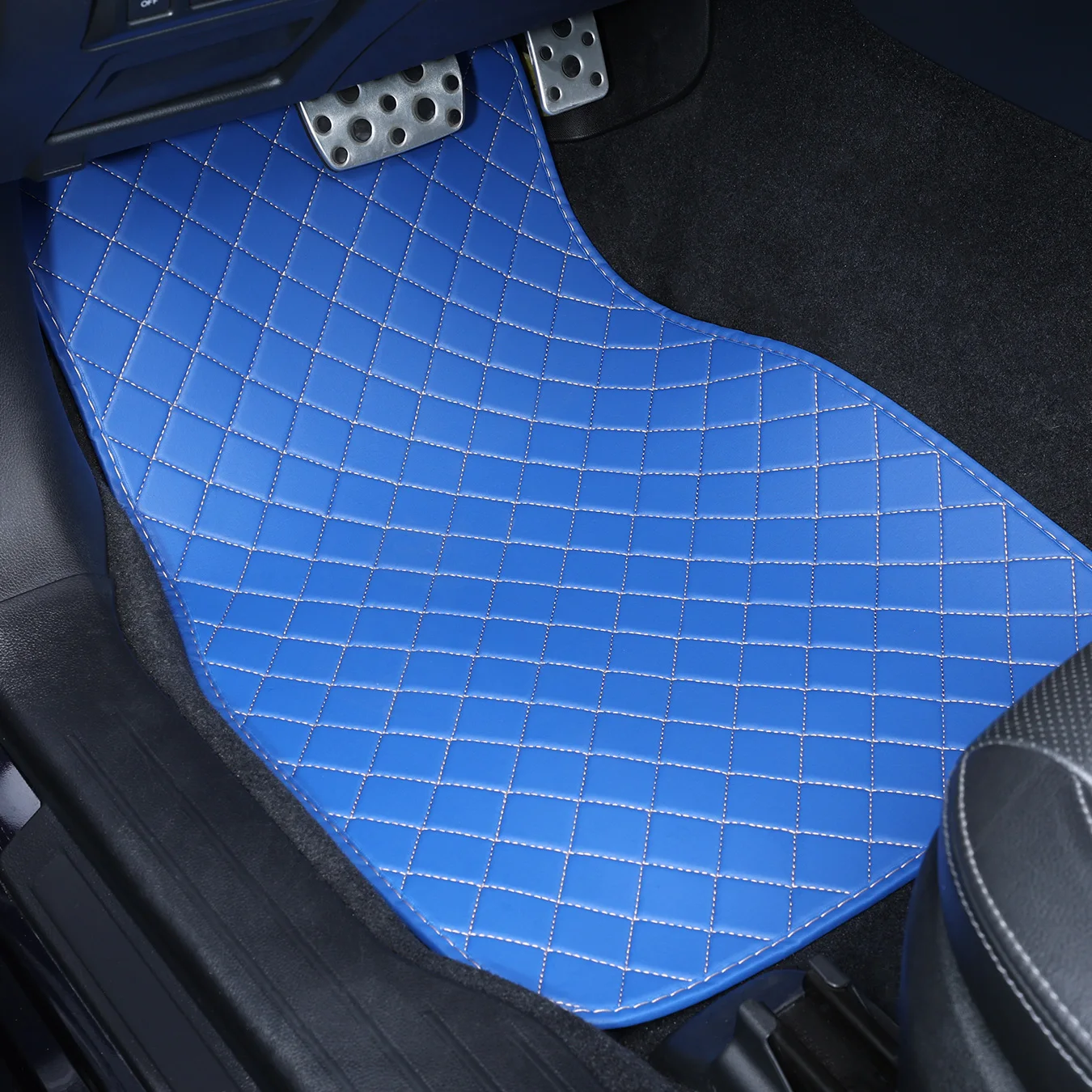 

4pcs Waterproof Leather Car Floor Mats Universal Auto Foot Pad Protector Automobile Interior Carpet Accessories Interior XNG03-D