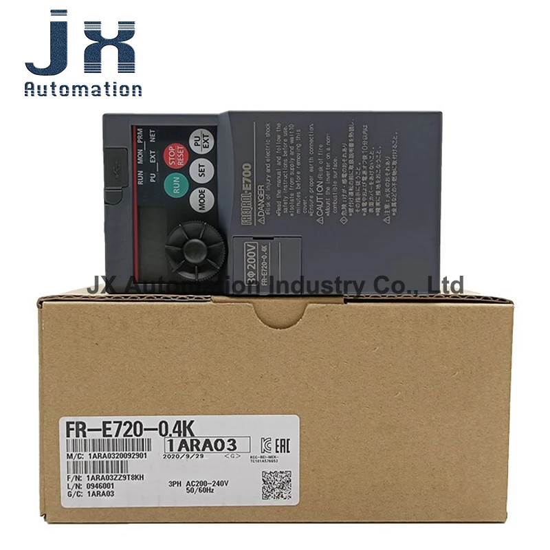 Originale Inverter FR-E720-0.1K FR-E720-0.2K FR-E720-0.4K FR-E720-0.75K FR-E720-1.5K FR-E720-2.2K FR-E720-3.7K