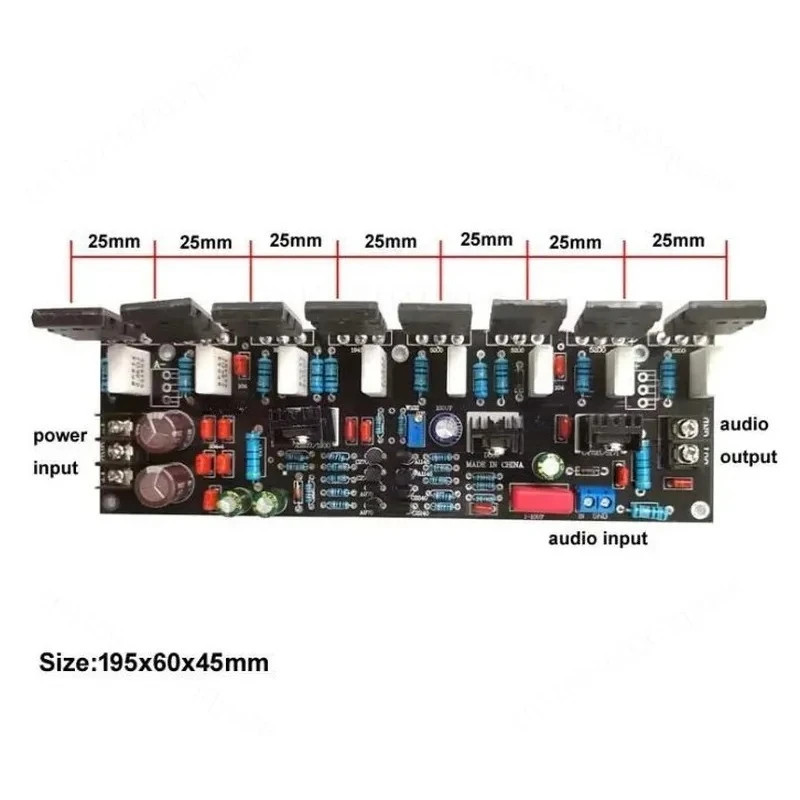Upgraded Mono 400W Tube Amp for 5200, for 1943 20V-90V HIFI High Power Audio Amplifier Class A DIY Kit Home Theater Sound