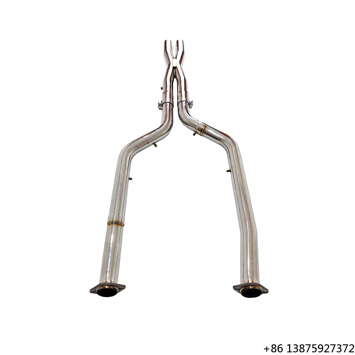 

For X5M X6M 4.4T Lic Stainless Steel Exhaust Opf Midpipe Ecnal Product