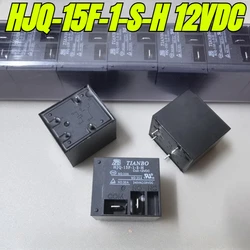 (Brand New Original)1pcs/lot 100% original genuine relay:HJQ-15F-1-S-H 12VDC 30A 4pins Air conditioning relay