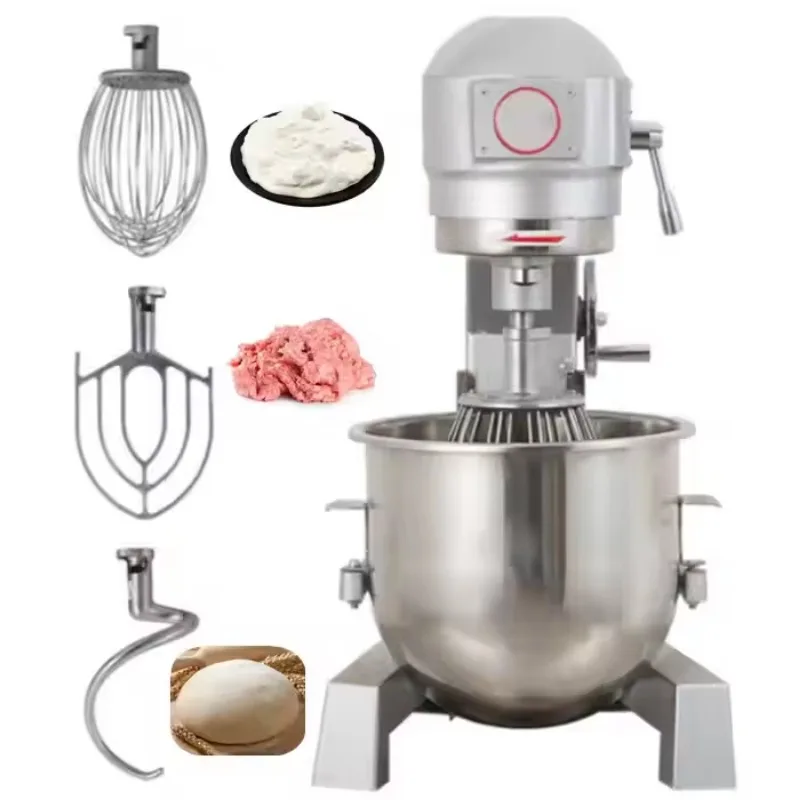 Commercial Dough Mixer  Beater Flour Stuffing Blender Industrial Kneading Mixing Machine