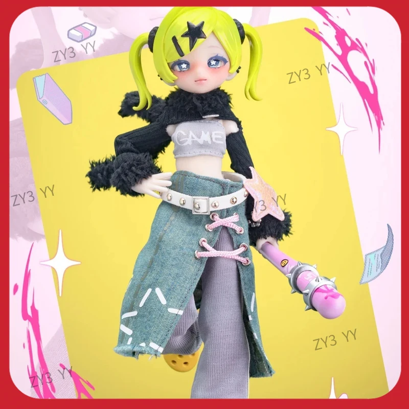 

Новая коллекционная двусторонняя серия 2026 Eve Lynna: шарнирная кукла BJD в слепой коробке, модная игрушка-фигурка