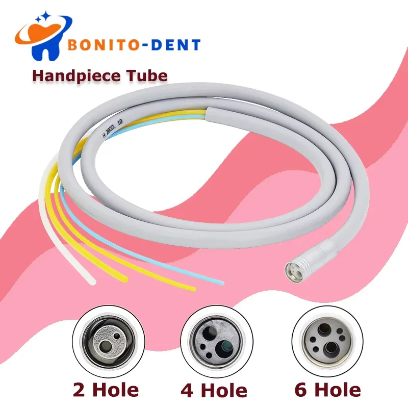 

2hole 4hole 6hole dental handpiece Silicone hose tube dental High Speed Handpiece Air Turbine Connector Dental Chair Accessory