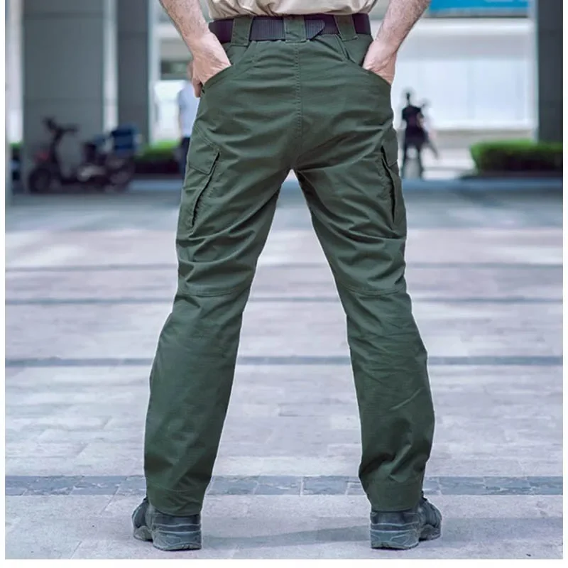 

Long pants waterproof and durable straight leg pants for training men's thick and warm high-end and handsome tactical functi