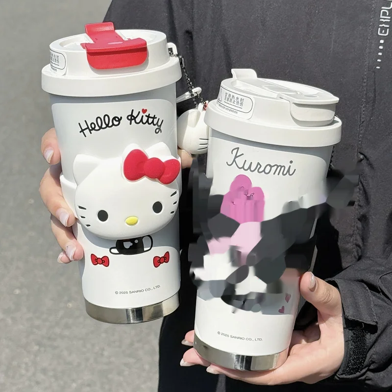 

Летняя чашка-компаньон с милым котом, мужская и женская кофейная чашка, изолированная керамическая внутренняя чашка, чашка для воды из нержавеющей стали, подарок на день рождения